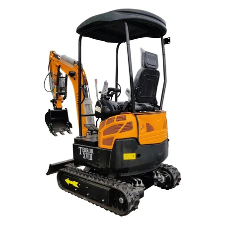 4,000 lbs Terror XVIII Mini Excavator, EPA Certified KUBOTA D902 Diesel Machine