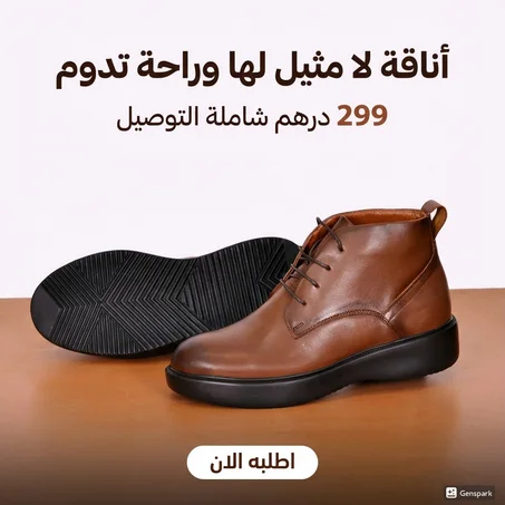 👞 حذاء رجالي أنيق
