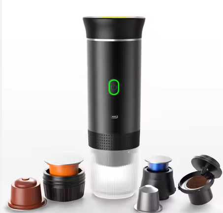 ماكينة القهوة بالكبسولات المحمولة