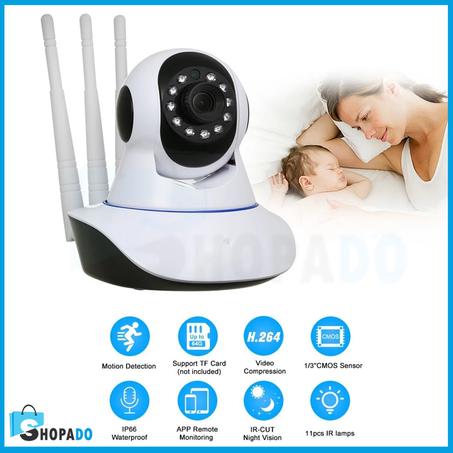 كاميرا مراقبة داخلية ويفي متحركة