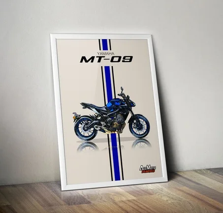 Poster Moto Yamaha MT-09