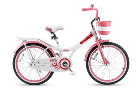 VÉLO ROYALBABY PRINCESSE JENNY 20" BLANC/ROSE