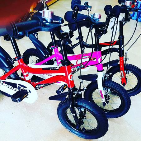 VÉLO ROYALBABY CHIPMUNK 12" (ROSE, NOIR, ROUGE)