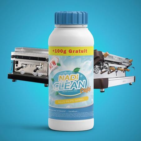 منظف Nadi Clean Cafe 1Kg مزيل جميع الدهون و الرواسب و الكالكير