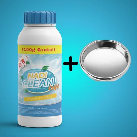 منظف Nadi Clean Cafe 1Kg + صفاية مسدودة