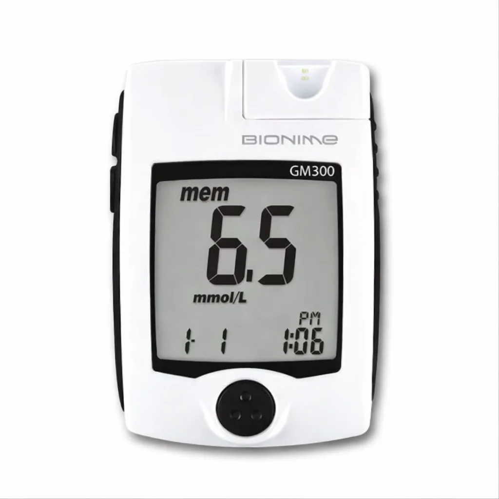 جهاز قياس السكر مع 35 شريطًا   Bionime GM300