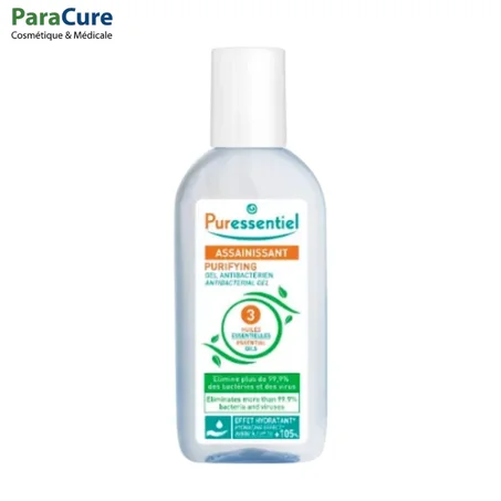 Puressentiel Gel antibactérien assainissant 3 HE -80ml