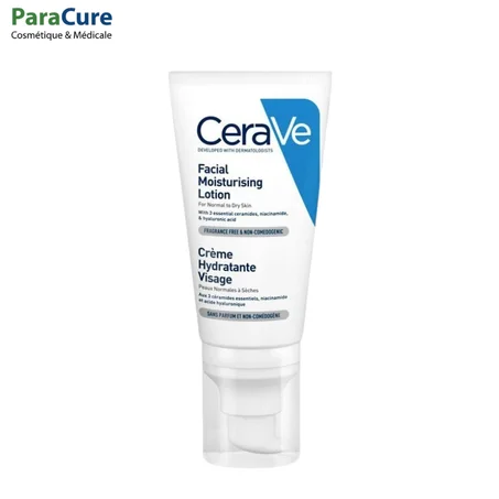 CERAVE CRÈME HYDRATANTE VISAGE – 52 ML
