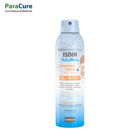 ISDIN Ecran Transparent Spray Wet Skin Pediatrics SPF 50