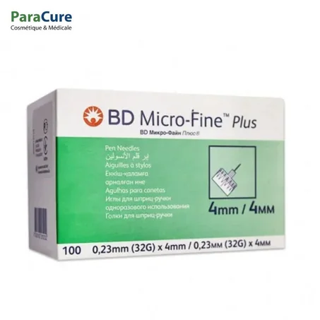 Bd Micro-Fine Plus Aiguille Insuline 32G/4mm