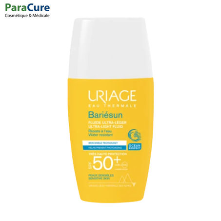 URIAGE SOLAIRE BARIESUN FLUIDE ULTRA-LEGER SPF50+ 30 ML