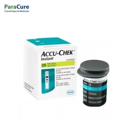 ACCU-CHEK INSTANT 25 bandellettes