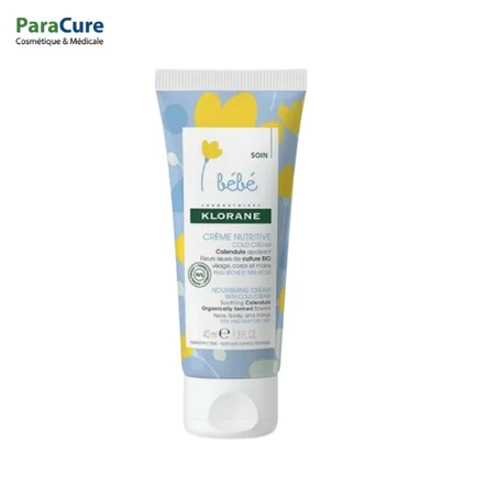 Klorane bébé crème nutritive cold cream - 40 ml