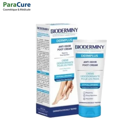 Bioderminy Dermplus creme desodorisante pieds 60ml
