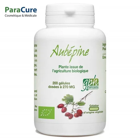 GPH DIFFUSION AUBEPINE BIO 200 GELULES
