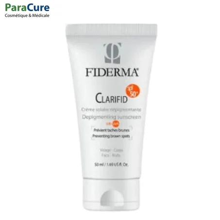 FIDERMA Clarifid Ecran Solaire Depigmentante Spf50+ 50ml