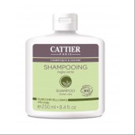 Cattier SHAMPOOING A L'ARGILE VERTE - CUIR CHEVELU GRAS 250ml