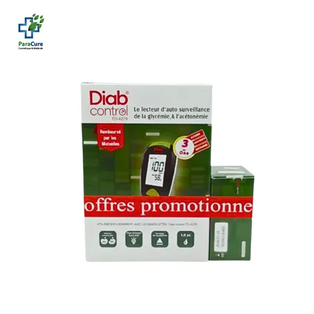 Diab Control Duo Pack Kit Appareil+Bandelettes 50 Pieces