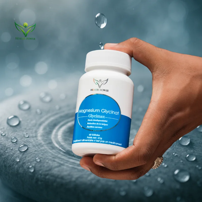 Magnésium Glycinate HealthPower 375 mg | 60 Gélules