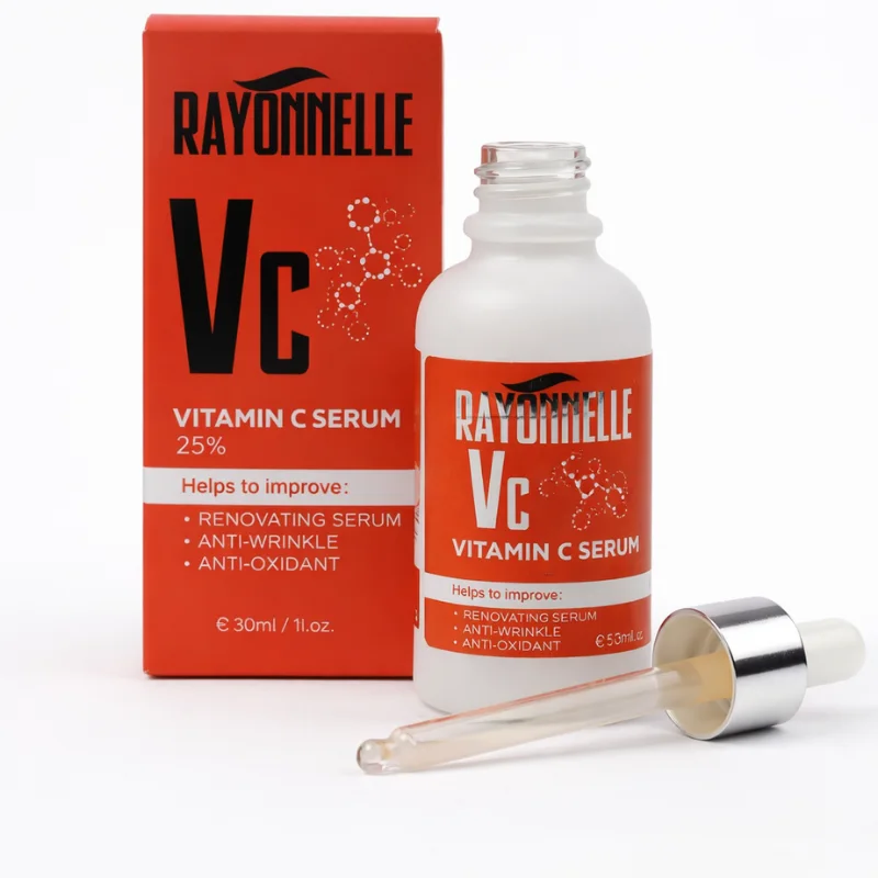 4 Sérums Visage Rayonnelle ;Vitamine C, Vitamine E, Rétinol & Acide Hyaluronique