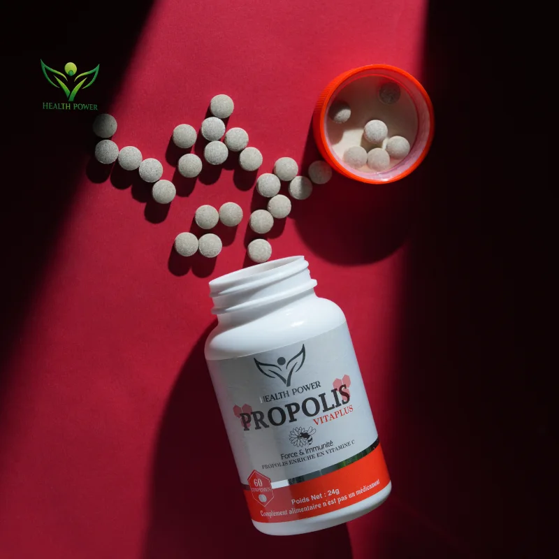 Propolis + Vitamine C HealthPower | 60 Comprimés
