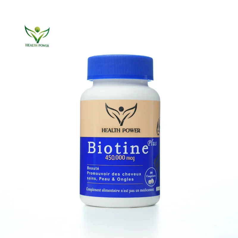 Biotine Plus HealthPower 450 µg, Cheveux, Peau & Ongles