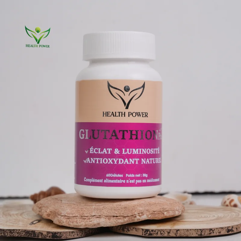 Glutathion Pure HealthPower 500 mg | taches pigmentaires et  antioxydant naturel
