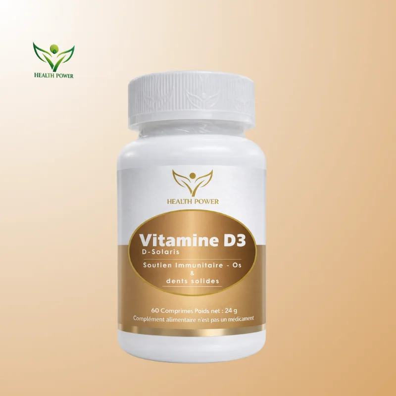 Vitamine D3 HealthPower 10 µg | 60 Comprimés