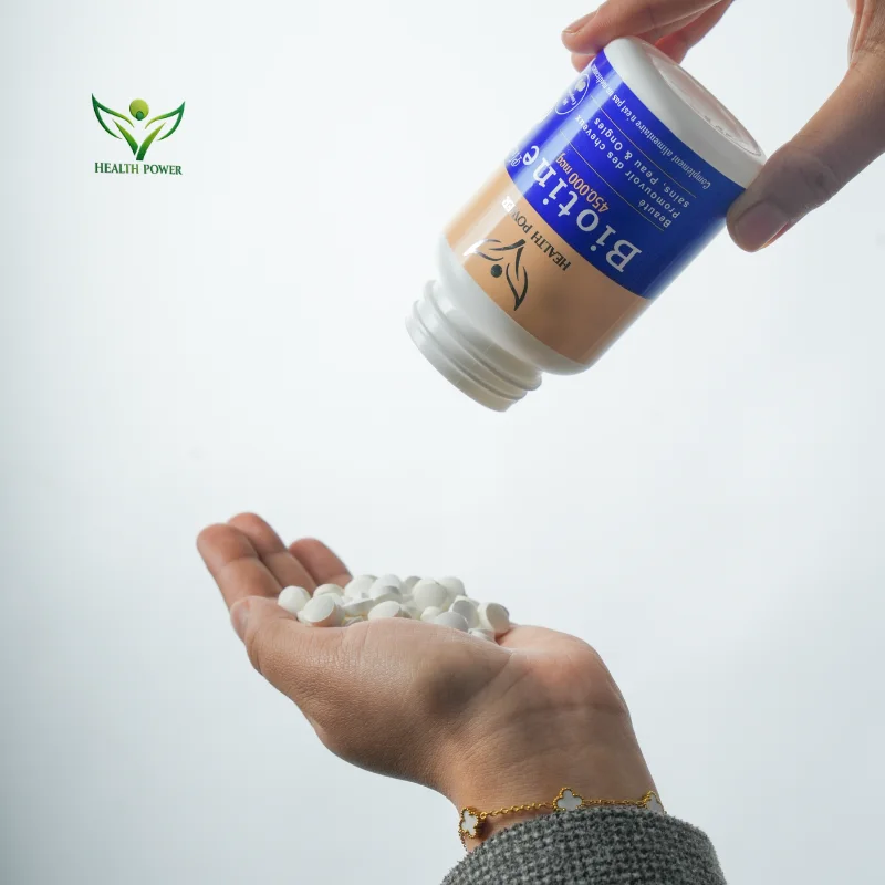 Biotine Plus HealthPower 450 µg, Cheveux, Peau & Ongles