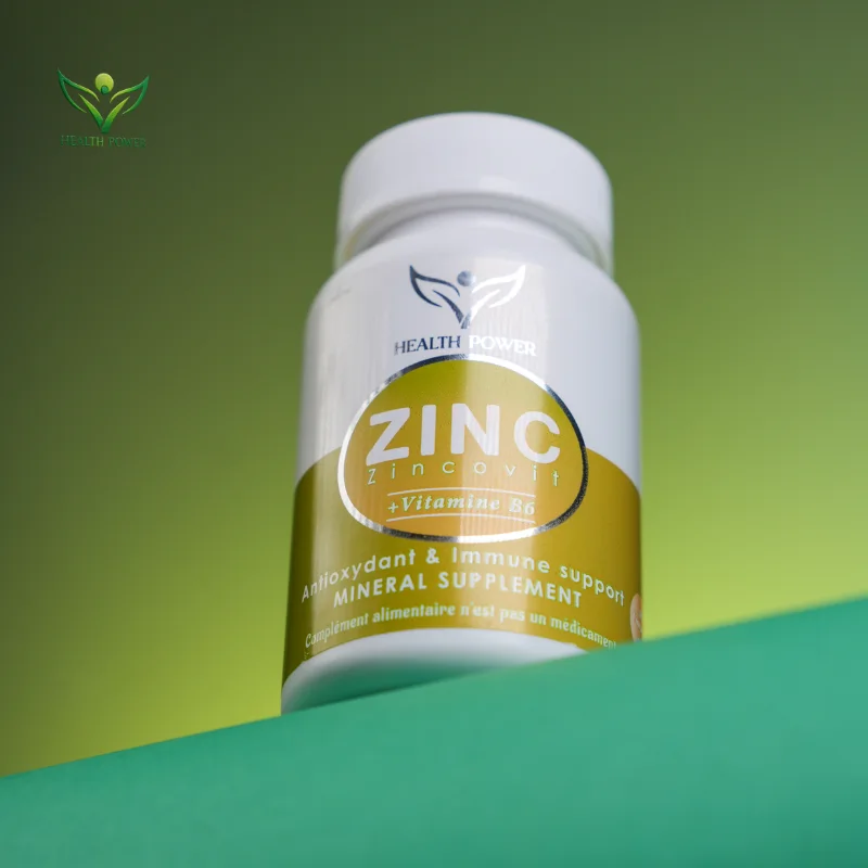 Zincovit HealthPower | Zinc & Vitamine B6 – 90 Comprimés
