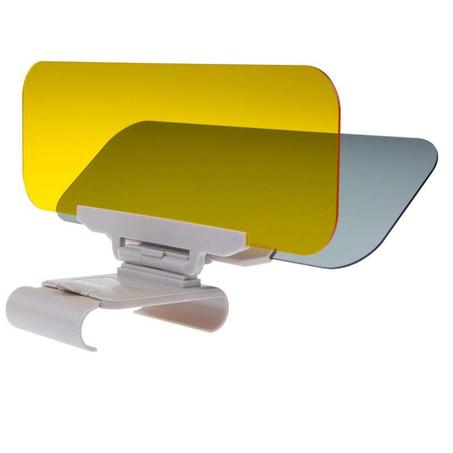 واقي من الشمس للسيارة ، 2 في 1 ، عالي الدقة ، للسائقين ليلاً ونهارًا