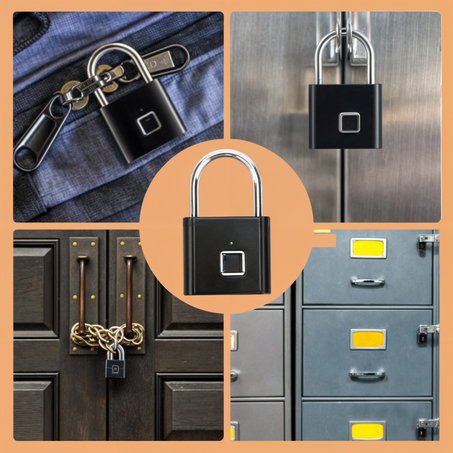 قفل ذكي يفتح ببصمة الإصبع