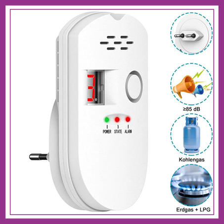 2023 جهاز إنذار تسرب الغاز المنزلي