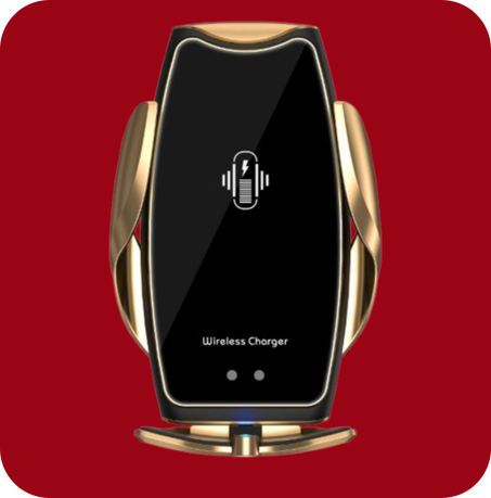 شاحن سيارة لاسلكي لجميع الهواتف الذكية شحن سريع 15 واط