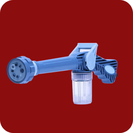 رشاش ماء عالي الضغط بفوهة لغسيل السيارة والحديقة والحيوانات الأليفة ...