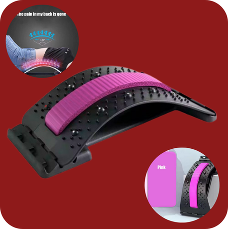 جهاز تمديد الظهر ودعم اسفل الظهر وتصحيح وضعية العمود الفقري