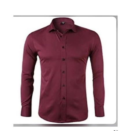 Chemise rouge bordeaux