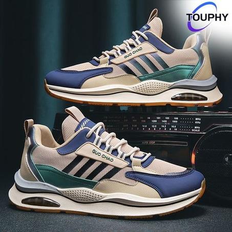 TOUPHY Paire de Basket Hommes - Baladeuse - Beige