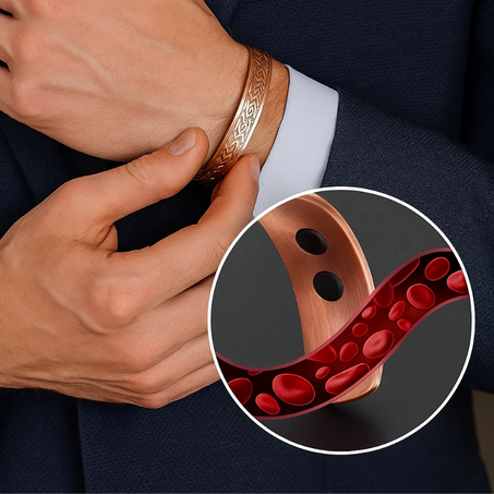 سوار مغناطيسي للرجال