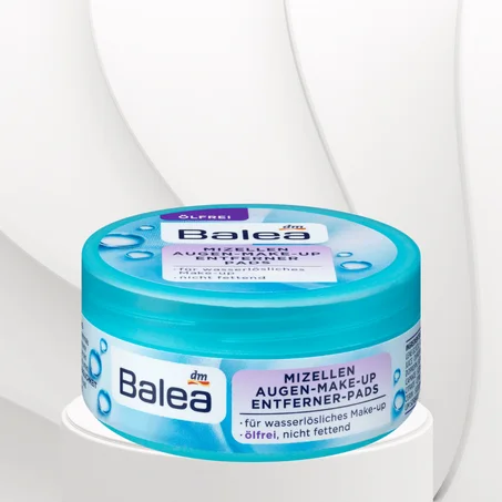 Tampons démaquillants pour les yeux micelles sans huile, 50 pcs