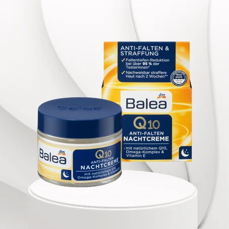 Crème de nuit anti-rides Q10, 50 ml