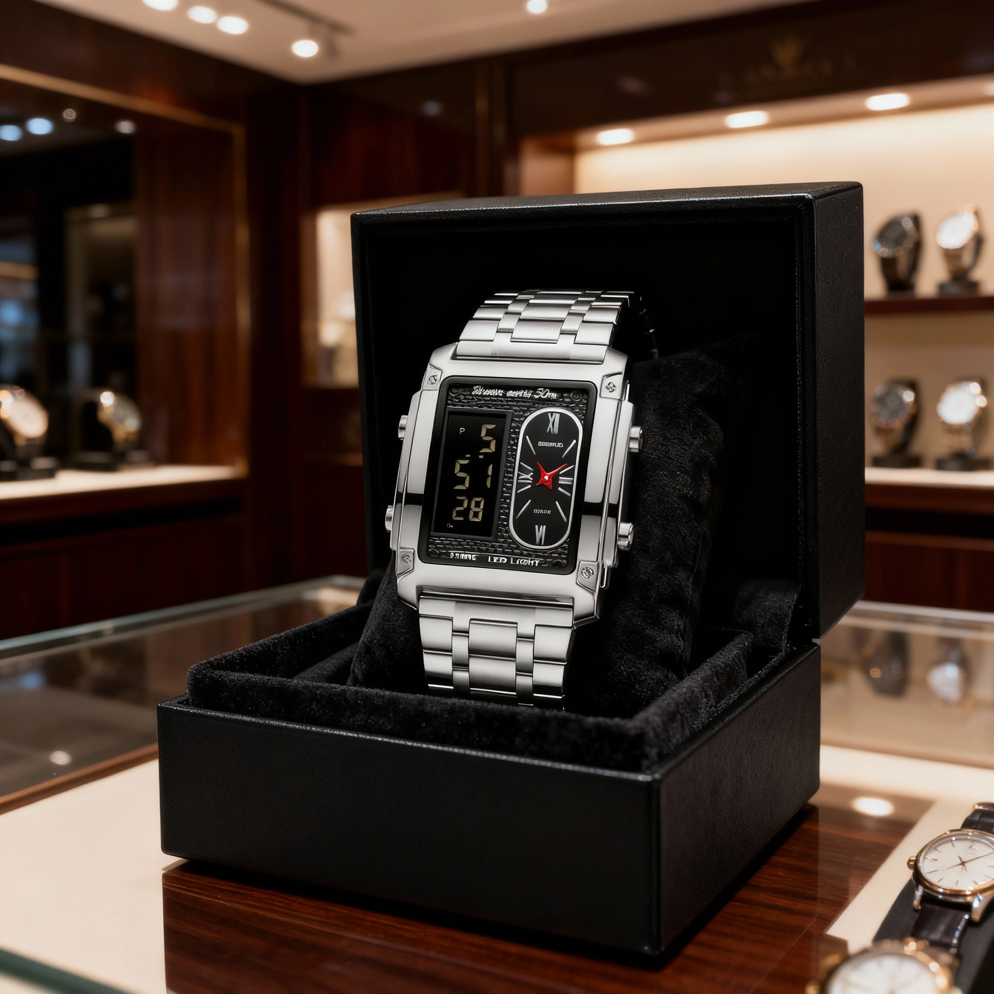 ساعة  BINBOND 2311 silver