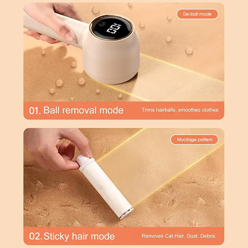 مزيل الوبر الكهربائي للملابس