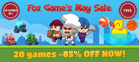 Fox Game’s May Sale Bundle Offer: 20 Top Trending Games -85% OFF NOW!