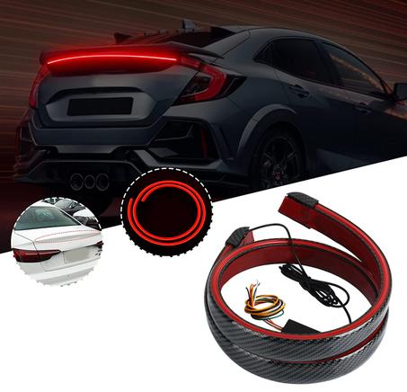 Fibre de Carbone en LED pour Voiture