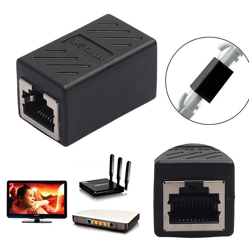 Adaptateur RJ45 - Extension Facile de Câble Ethernet ⚡
