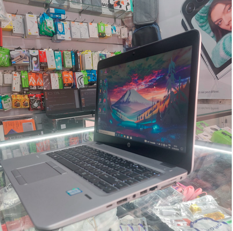Hp Elitebook 840 G3 i7 (6ème génération)  I 8Go I 256Go SSD I 14" [Remis à Neuf]