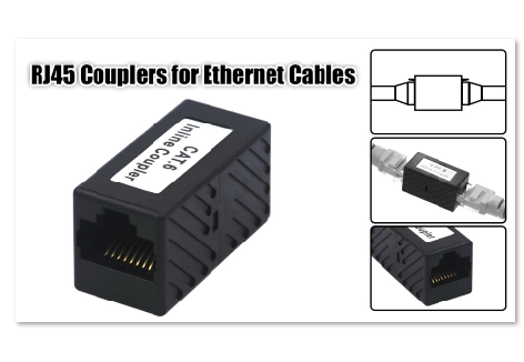 Adaptateur RJ45 - Extension Facile de Câble Ethernet ⚡