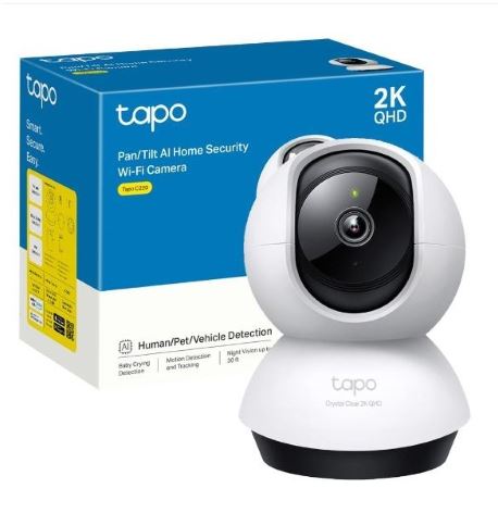 Caméra de Sécurité Wi-Fi Tapo  - .2K QHD 📷