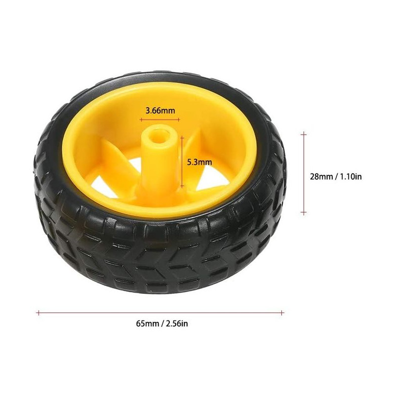 roue dc moteur